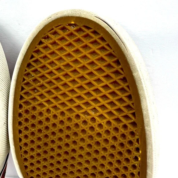 VANS VINTAGE DOREN TROPICAL SNEAKERS, RED W/HAWAIIAN FLOWERS,MENS 7.5, WOMENS 9 - Picture 10 of 10